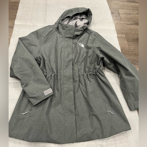 [1X]North Face City Breeze Women's Rain Jacket Parka - Picture 2 of 10